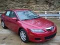 2006 Velocity Red Mica Mazda MAZDA6 i Sedan  photo #9