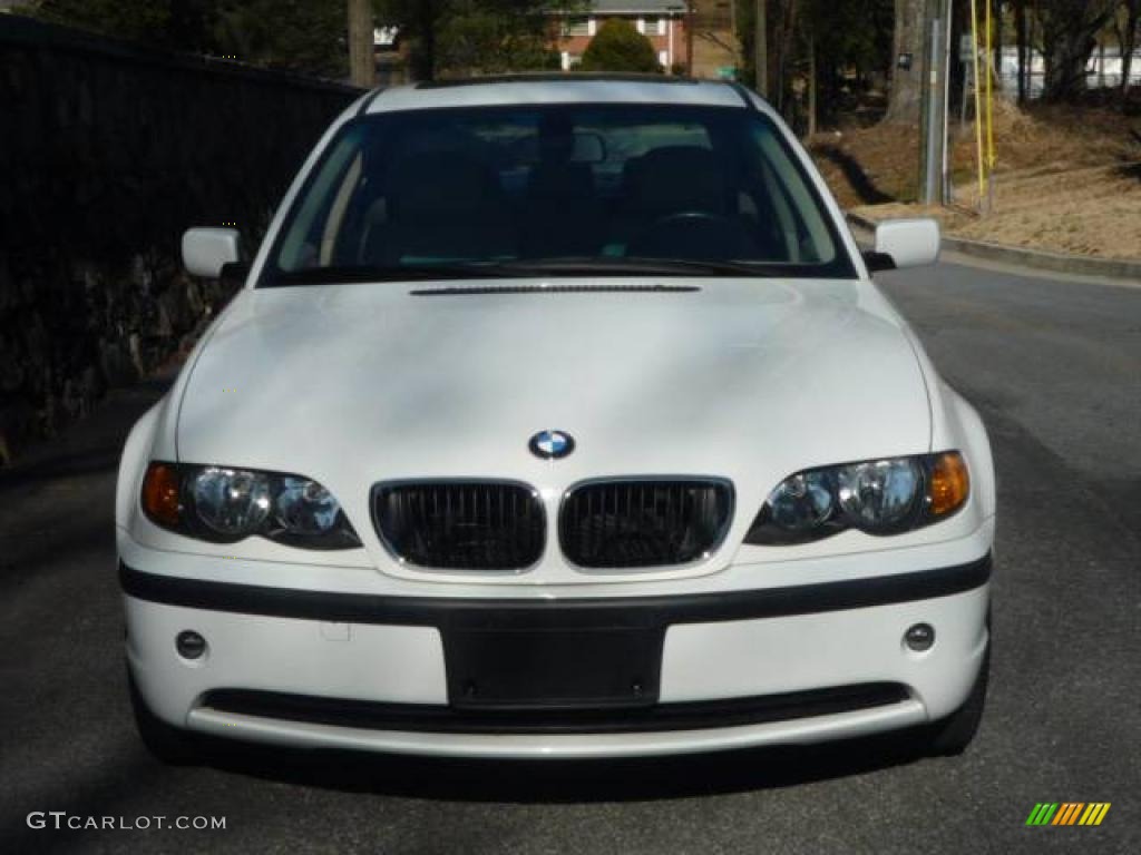 2005 3 Series 325i Sedan - Alpine White / Sand photo #5