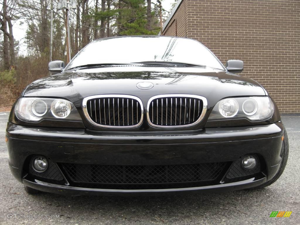 2004 3 Series 325i Convertible - Jet Black / Sand photo #3