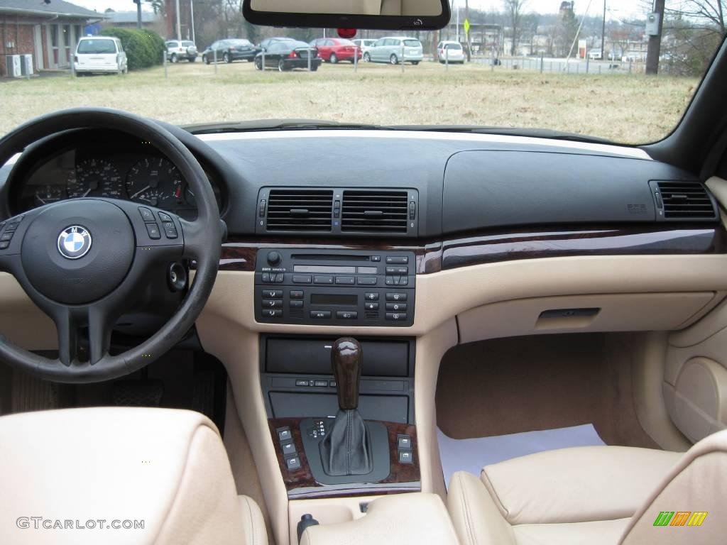 2004 3 Series 325i Convertible - Jet Black / Sand photo #11