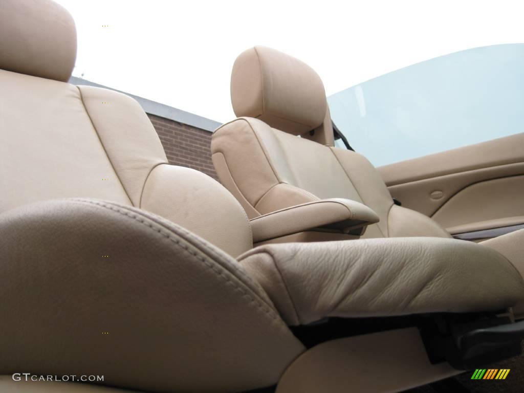 2004 3 Series 325i Convertible - Jet Black / Sand photo #20