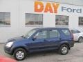 Eternal Blue Pearl 2002 Honda CR-V LX 4WD