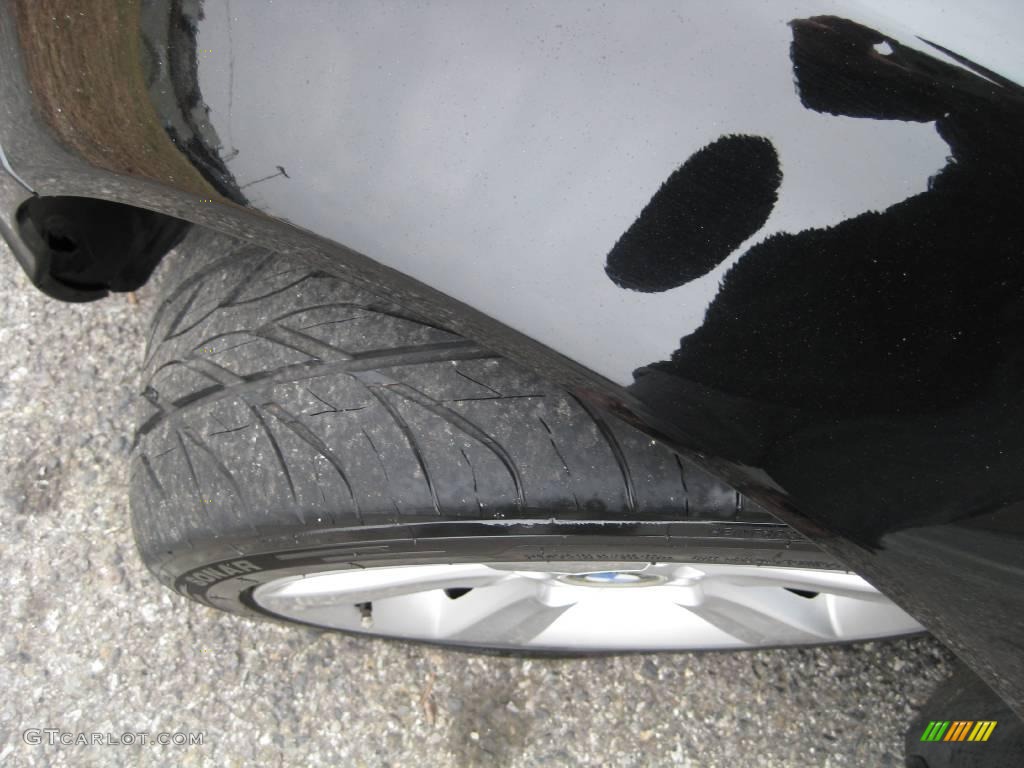 2004 3 Series 325i Convertible - Jet Black / Sand photo #24