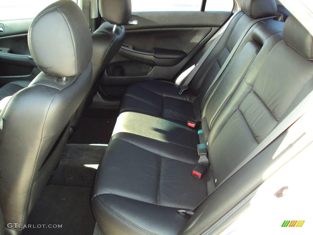 2003 Accord EX-L Sedan - Satin Silver Metallic / Black photo #5