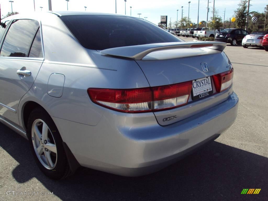 2003 Accord EX-L Sedan - Satin Silver Metallic / Black photo #7