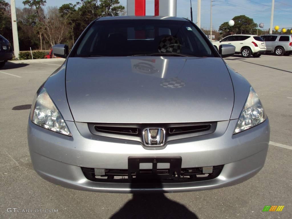 2003 Accord EX-L Sedan - Satin Silver Metallic / Black photo #13