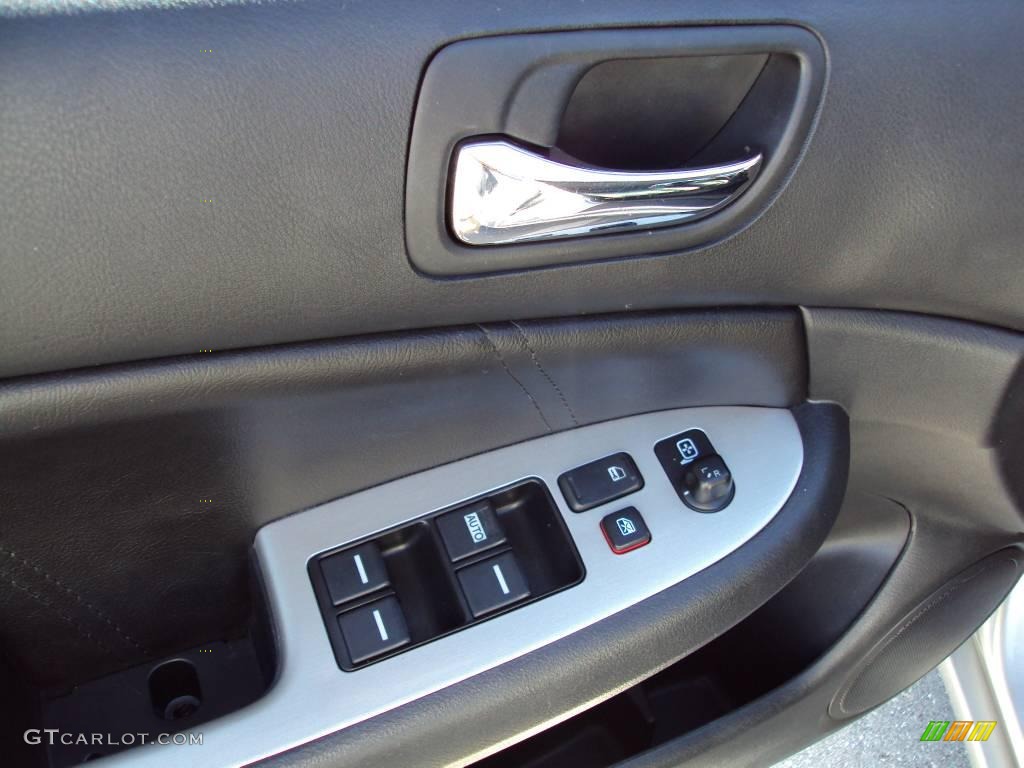 2003 Accord EX-L Sedan - Satin Silver Metallic / Black photo #17