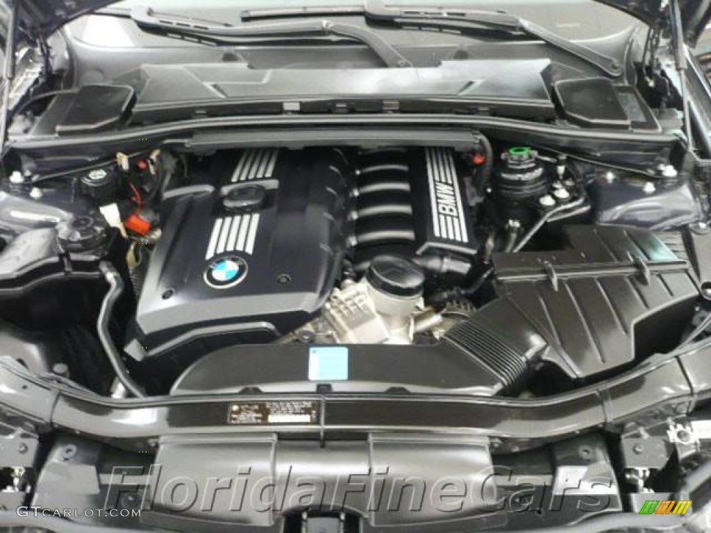 2007 3 Series 328i Sedan - Black Sapphire Metallic / Black photo #9
