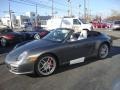 2010 Meteor Grey Metallic Porsche 911 Carrera 4S Cabriolet  photo #9