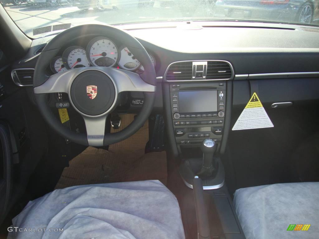 2010 911 Carrera 4S Cabriolet - Meteor Grey Metallic / Black photo #23