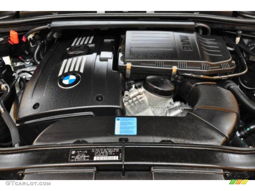 2009 3 Series 335xi Sedan - Black Sapphire Metallic / Black photo #18