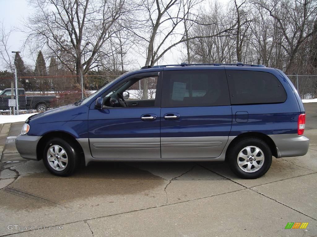 2004 Sedona EX - Imperial Blue / Gray photo #2