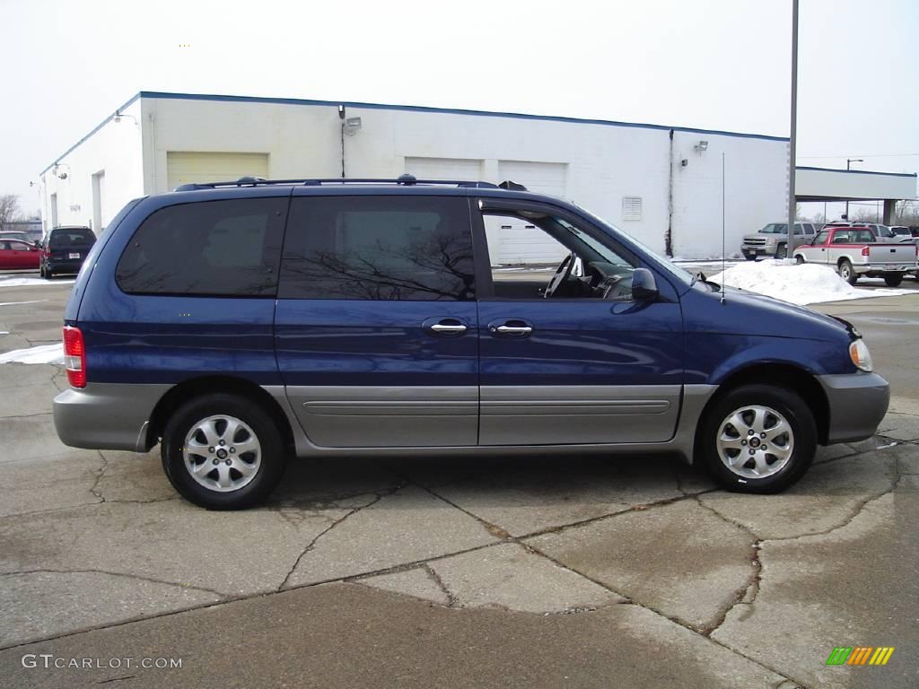 2004 Sedona EX - Imperial Blue / Gray photo #6