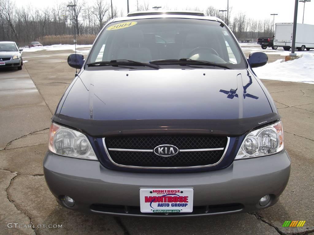 2004 Sedona EX - Imperial Blue / Gray photo #8