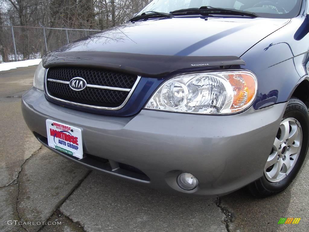 2004 Sedona EX - Imperial Blue / Gray photo #9
