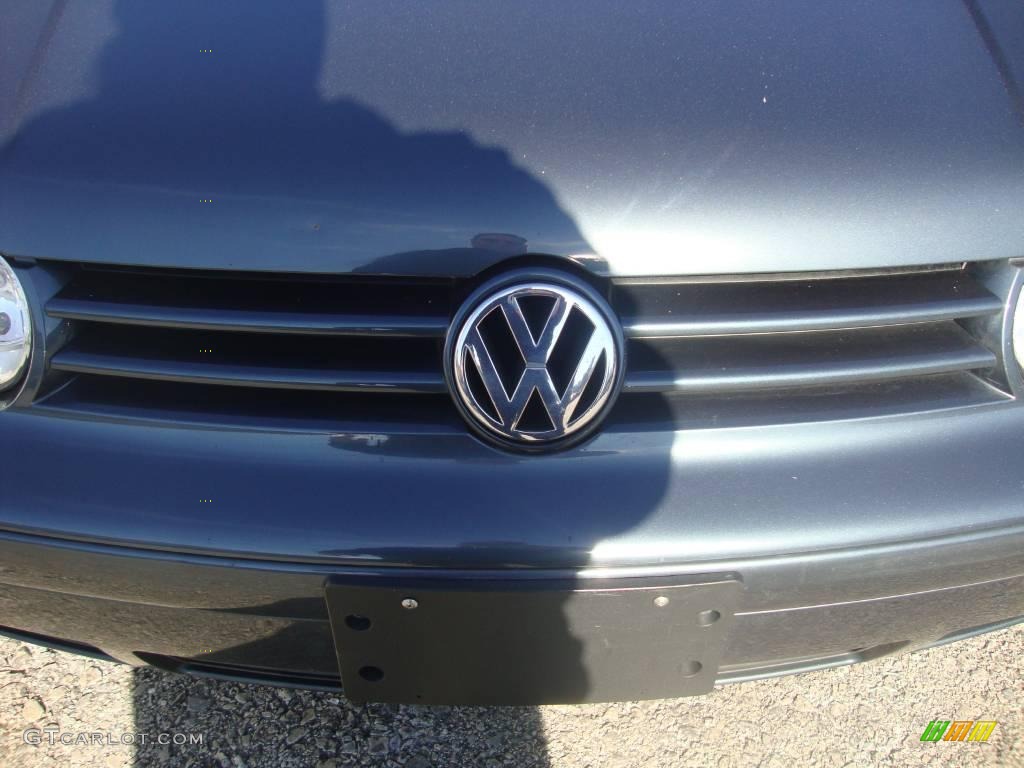 2004 Golf GLS 4 Door - Blue Anthracite Metallic / Grey photo #31