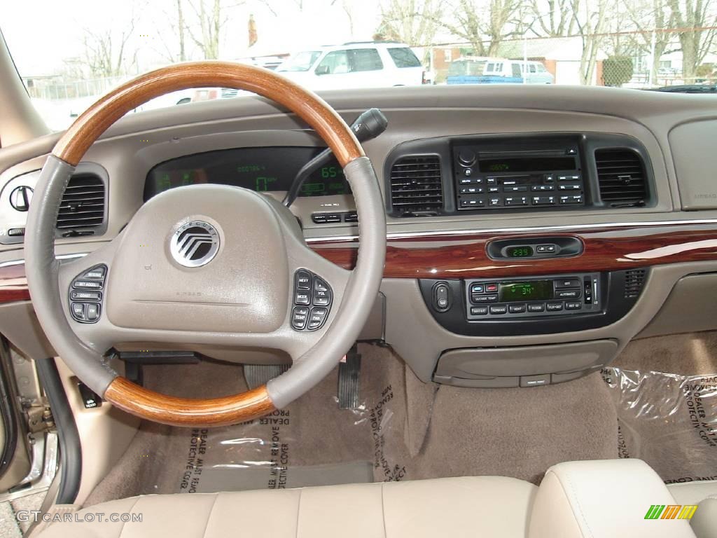 2003 Grand Marquis LS - Arizona Beige Metallic / Medium Parchment photo #17