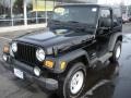 2004 Black Jeep Wrangler Sport 4x4  photo #1