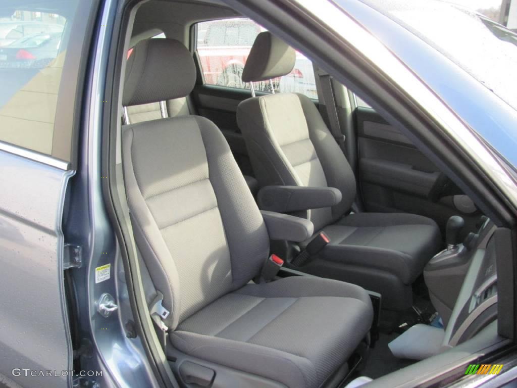 2007 CR-V LX 4WD - Glacier Blue Metallic / Gray photo #7