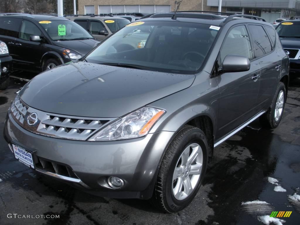 2007 Murano SL AWD - Platinum Pearl Matallic / Charcoal photo #1