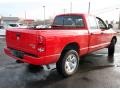 2005 Flame Red Dodge Ram 1500 SLT Quad Cab 4x4  photo #5