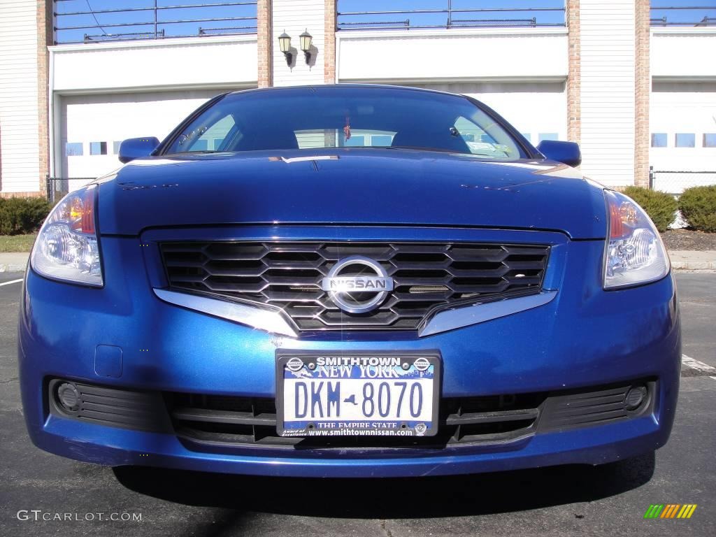 2009 Altima 2.5 S Coupe - Azure Blue Metallic / Charcoal photo #2