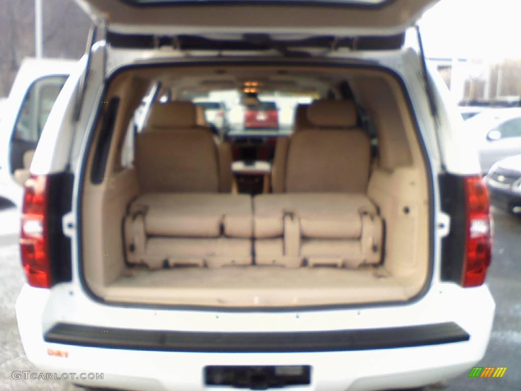 2007 Tahoe LT 4x4 - Summit White / Light Cashmere/Ebony photo #9