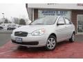 Platinum Silver - Accent GLS 4 Door Photo No. 1