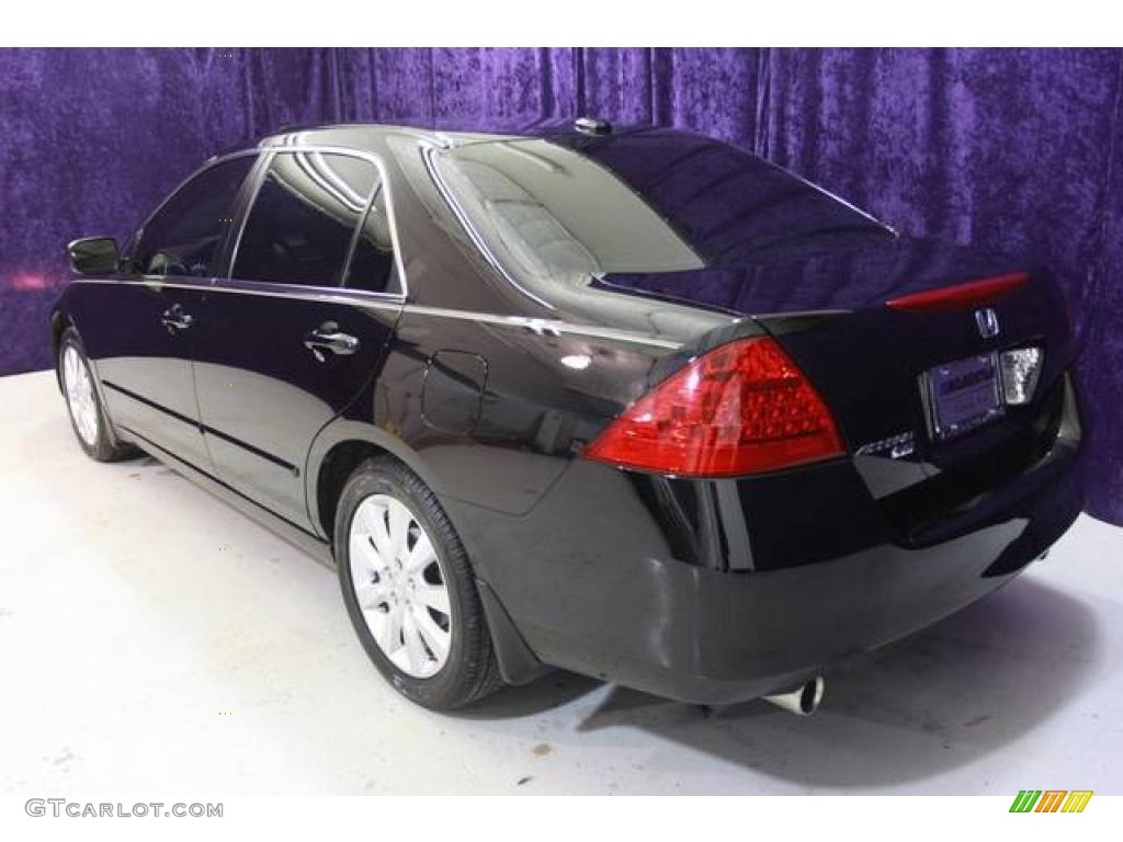 2006 Accord EX-L V6 Sedan - Nighthawk Black Pearl / Ivory photo #3