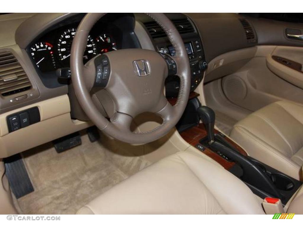 2006 Accord EX-L V6 Sedan - Nighthawk Black Pearl / Ivory photo #5