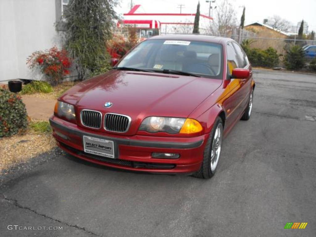 1999 3 Series 328i Sedan - Siena Red Metallic / Sand photo #2