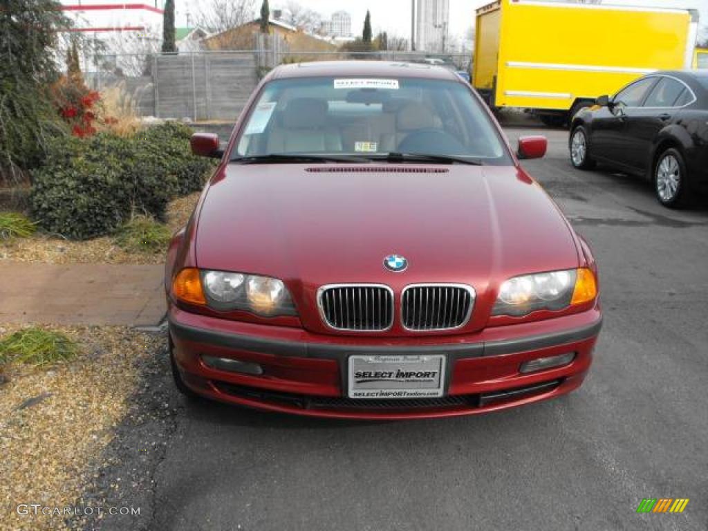 1999 3 Series 328i Sedan - Siena Red Metallic / Sand photo #3