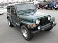 1999 Forest Green Pearlcoat Jeep Wrangler Sahara 4x4  photo #5