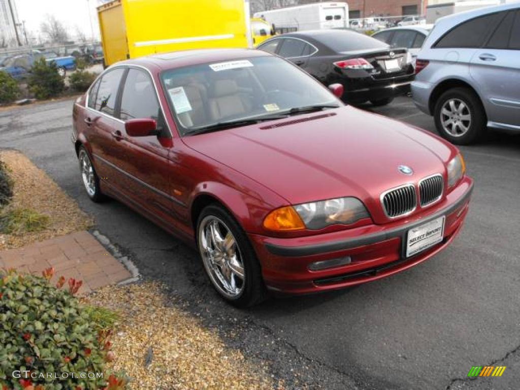 1999 3 Series 328i Sedan - Siena Red Metallic / Sand photo #4