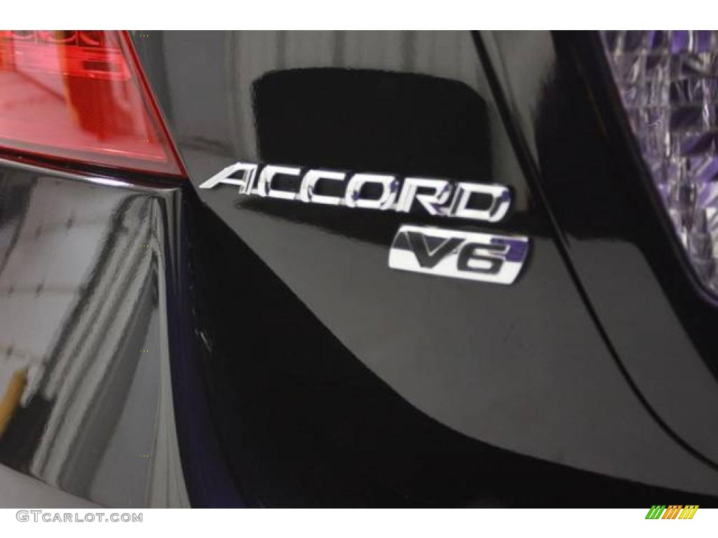 2006 Accord EX-L V6 Sedan - Nighthawk Black Pearl / Ivory photo #10