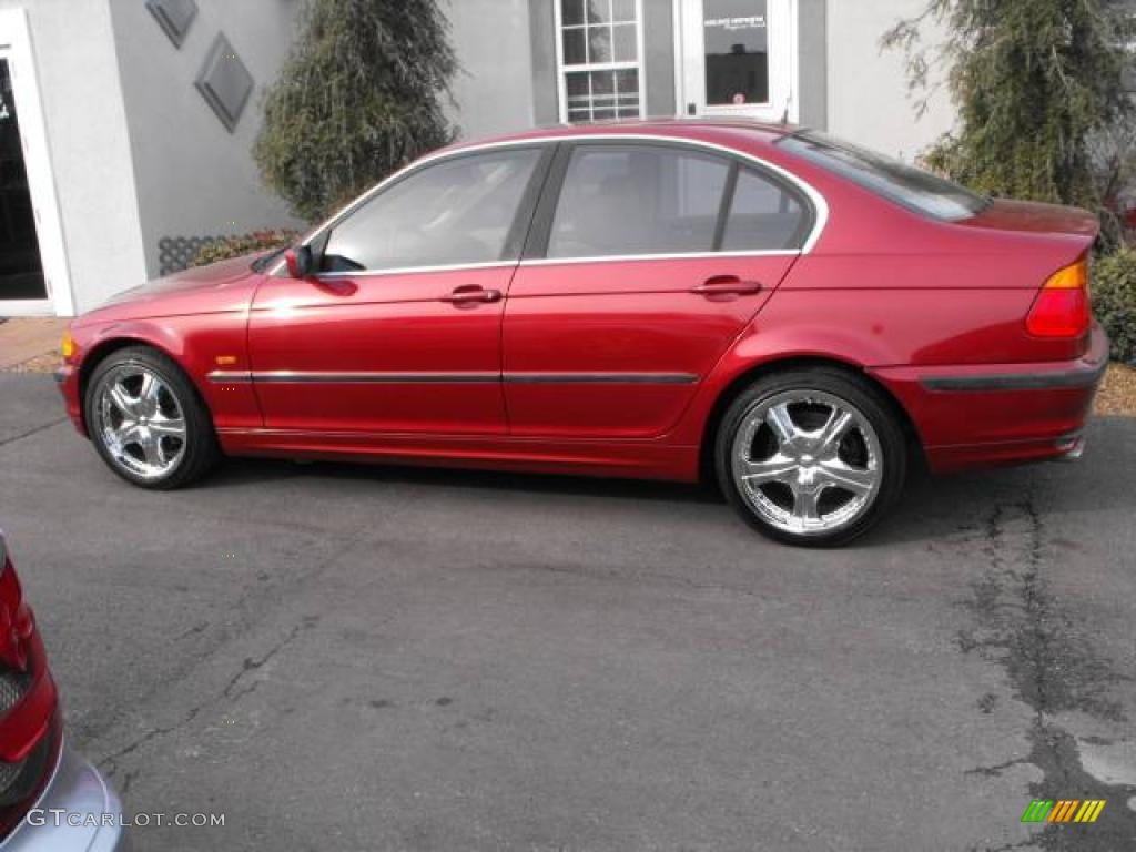 1999 3 Series 328i Sedan - Siena Red Metallic / Sand photo #8