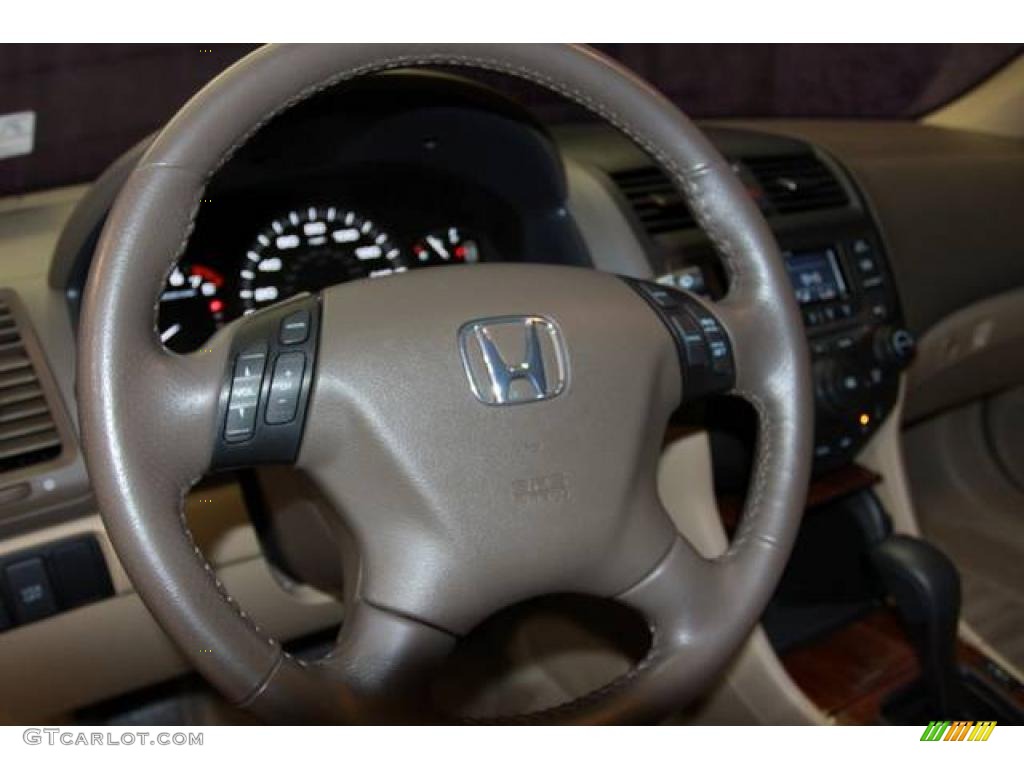2006 Accord EX-L V6 Sedan - Nighthawk Black Pearl / Ivory photo #14