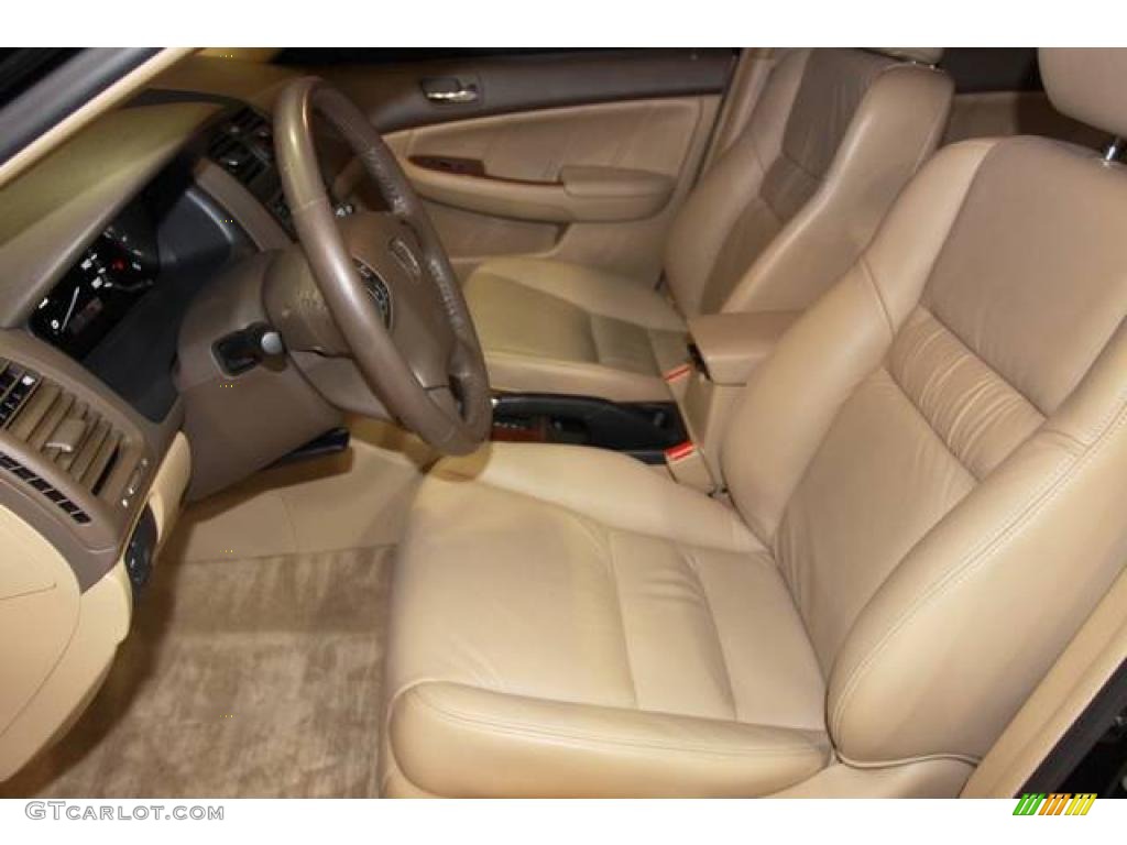 2006 Accord EX-L V6 Sedan - Nighthawk Black Pearl / Ivory photo #20