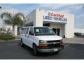 Summit White - Express LS 2500 Passenger Van Photo No. 2