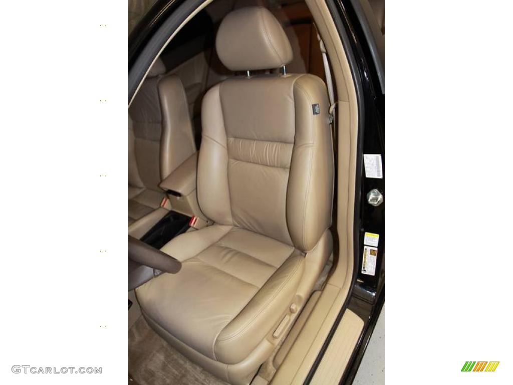 2006 Accord EX-L V6 Sedan - Nighthawk Black Pearl / Ivory photo #35