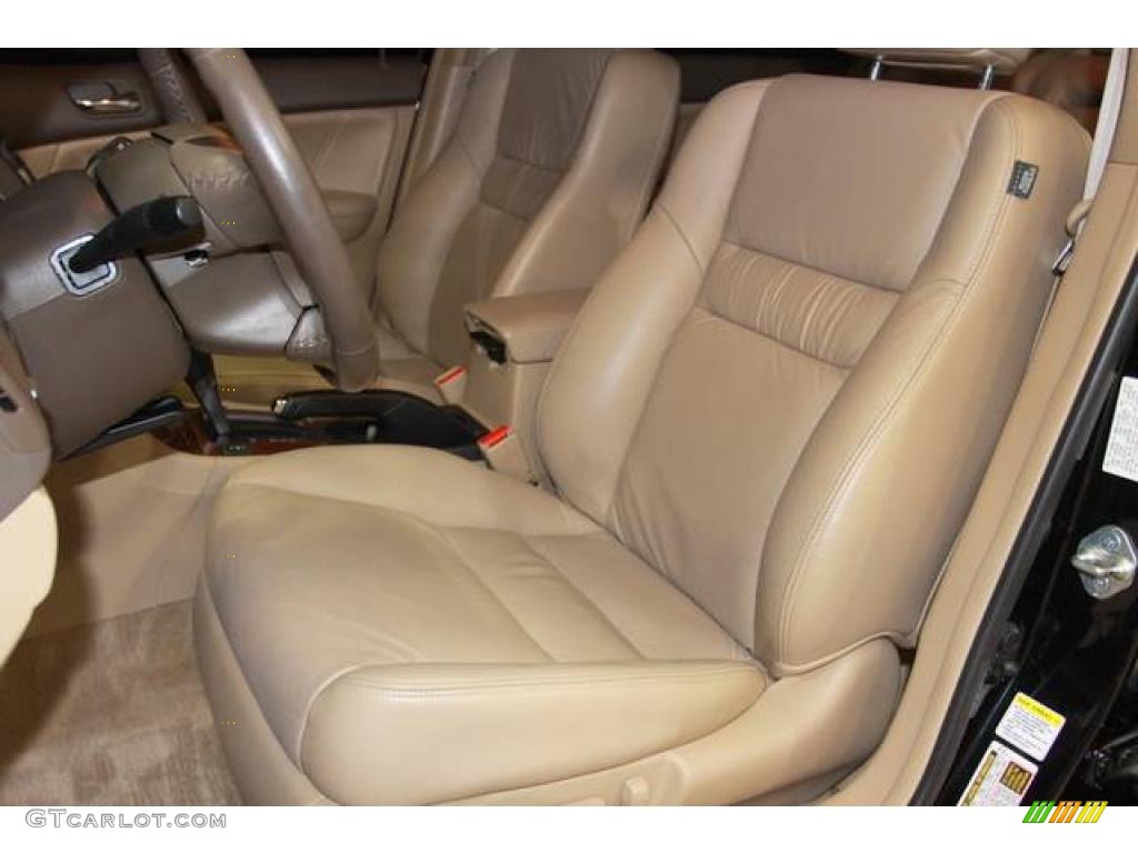 2006 Accord EX-L V6 Sedan - Nighthawk Black Pearl / Ivory photo #46