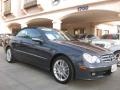 2008 Steel Grey Metallic Mercedes-Benz CLK 350 Cabriolet  photo #1