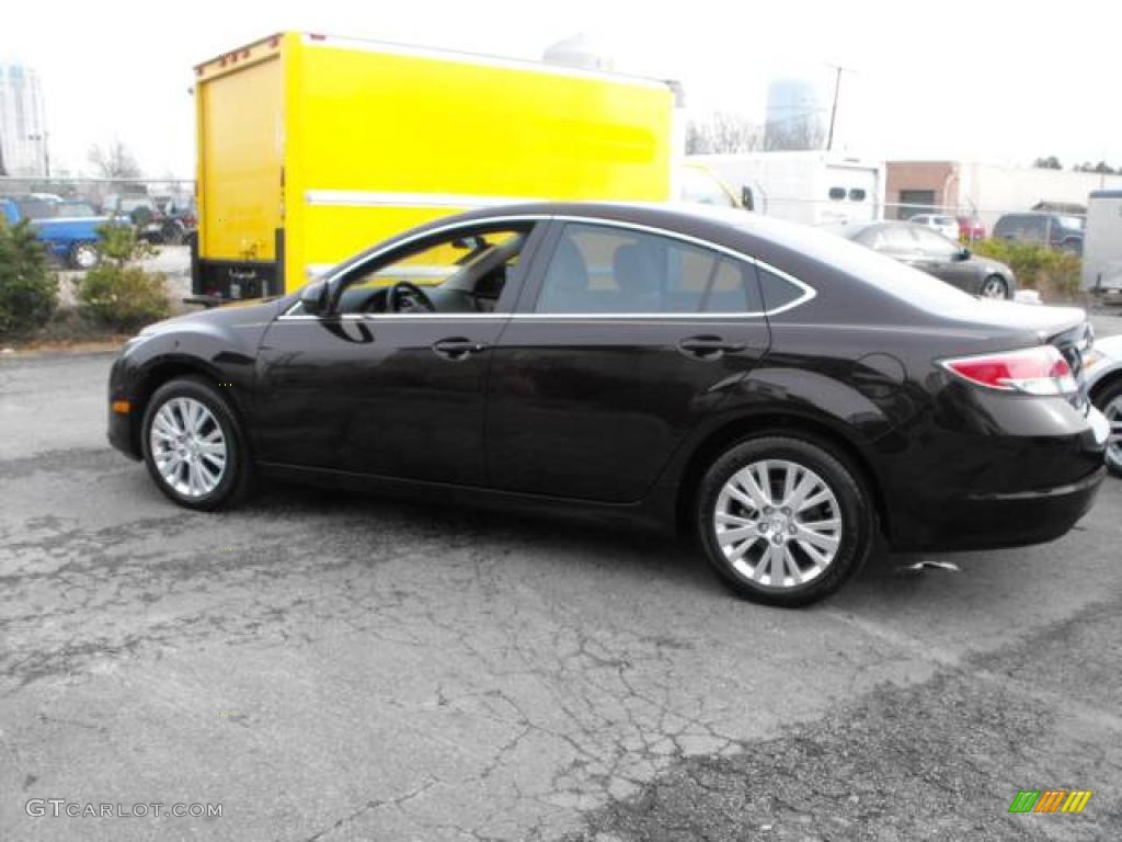 2009 MAZDA6 i Touring - Ebony Black / Beige photo #8