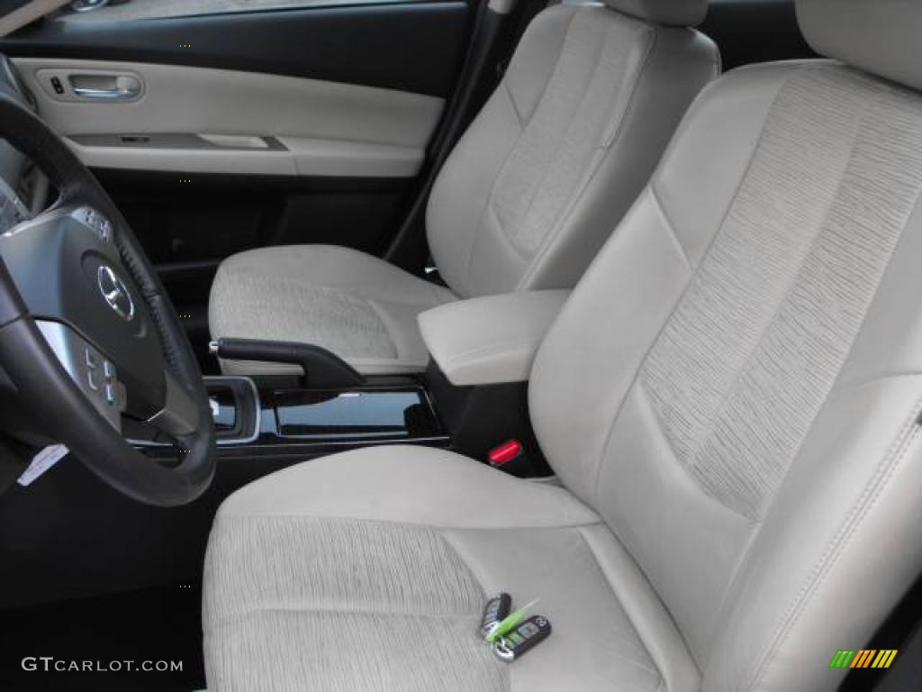 2009 MAZDA6 i Touring - Ebony Black / Beige photo #11