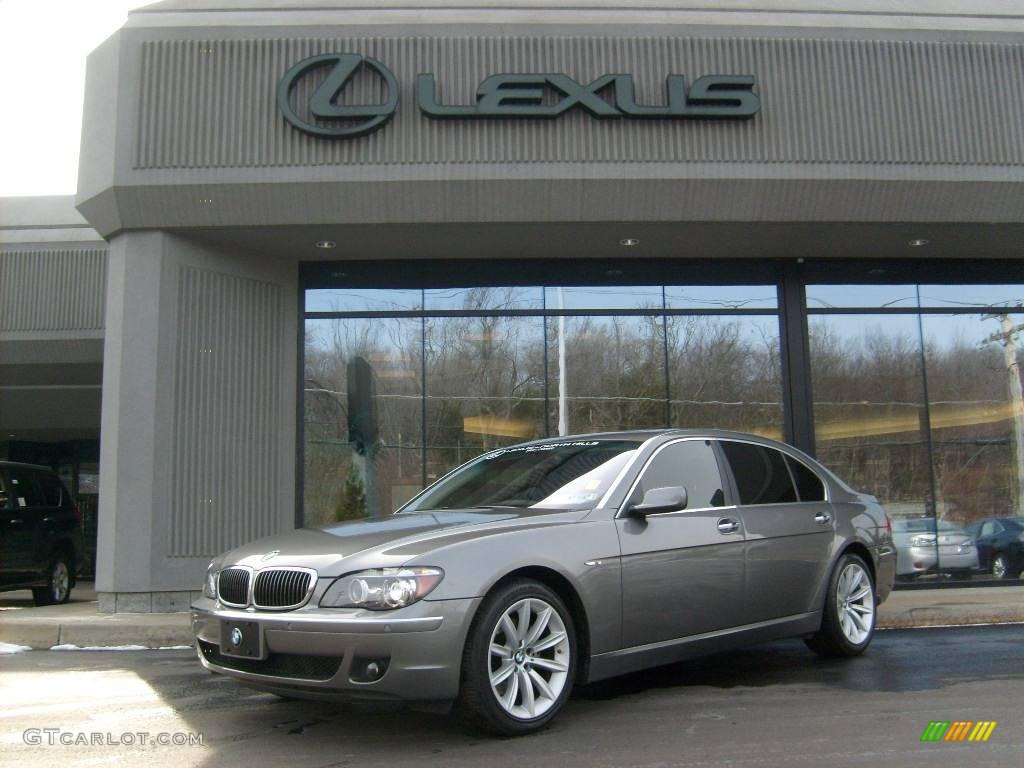 2007 7 Series 750Li Sedan - Titanium Grey Metallic / Flannel Grey photo #1