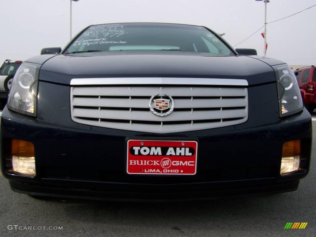 2007 CTS Sedan - Blue Chip / Light Gray/Ebony photo #3