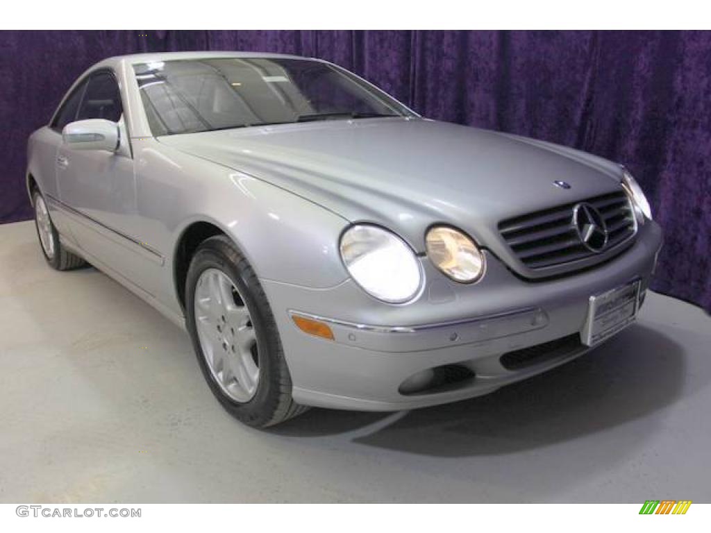 Brilliant Silver Metallic Mercedes-Benz CL