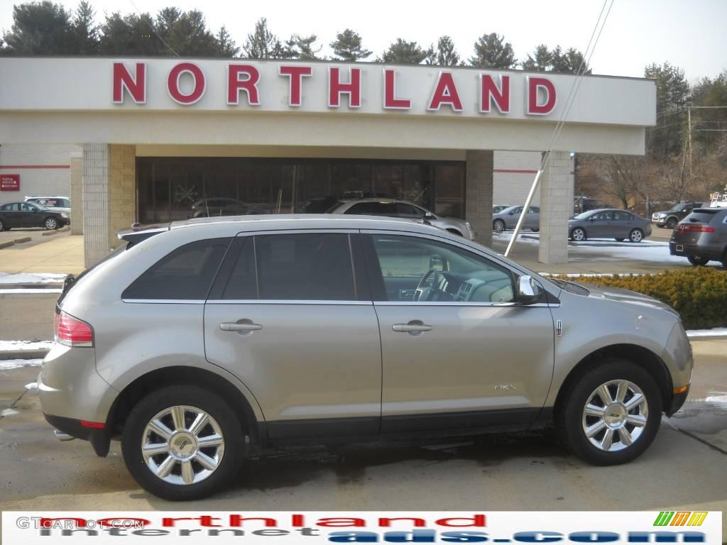 2008 MKX AWD - Vapor Silver Metallic / Medium Light Stone photo #1