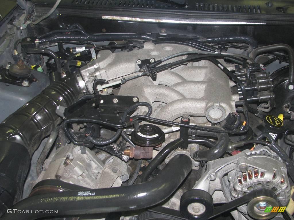 2003 Mustang V6 Coupe - Dark Shadow Grey Metallic / Medium Graphite photo #28