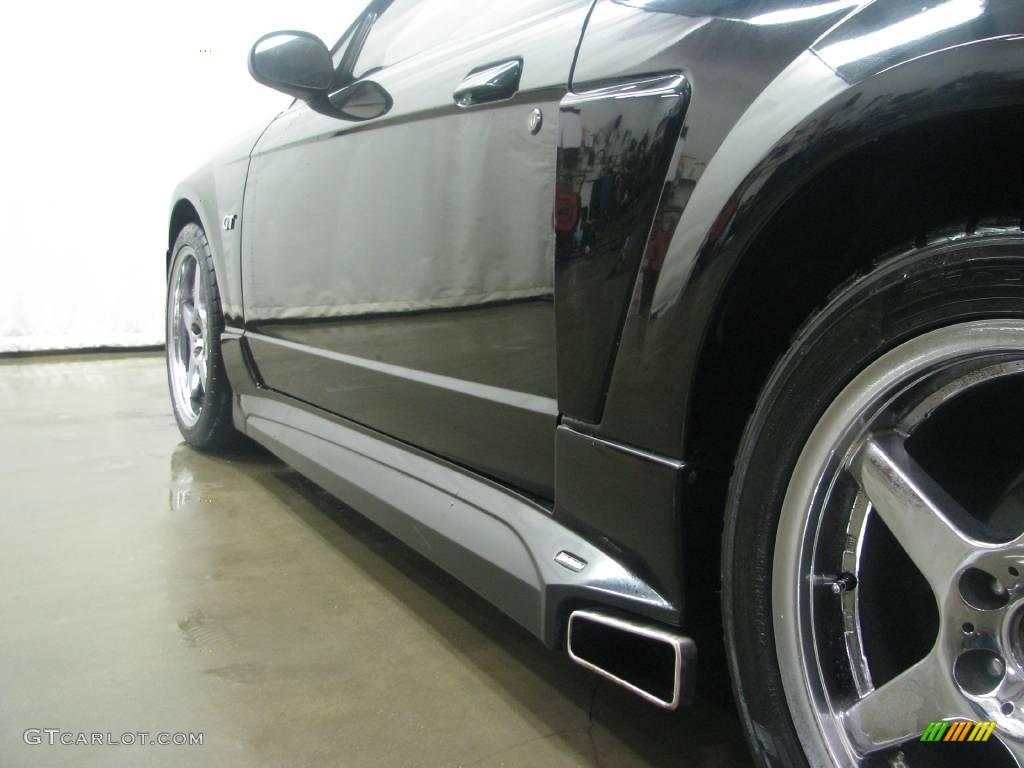 2001 Mustang Roush Stage 1 Coupe - Black / Dark Charcoal photo #16